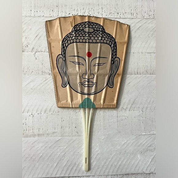 Set of 3 Vintage Japanese | Asian Fans | Souvenir Home Decor - Picture 8 of 10